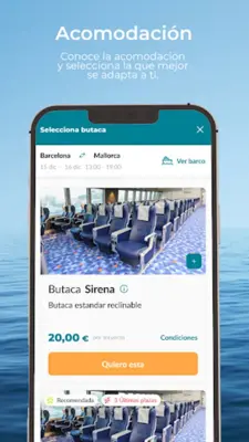 Baleària Book your trip android App screenshot 3