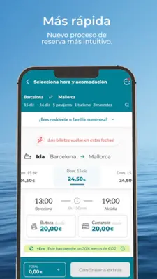 Baleària Book your trip android App screenshot 4